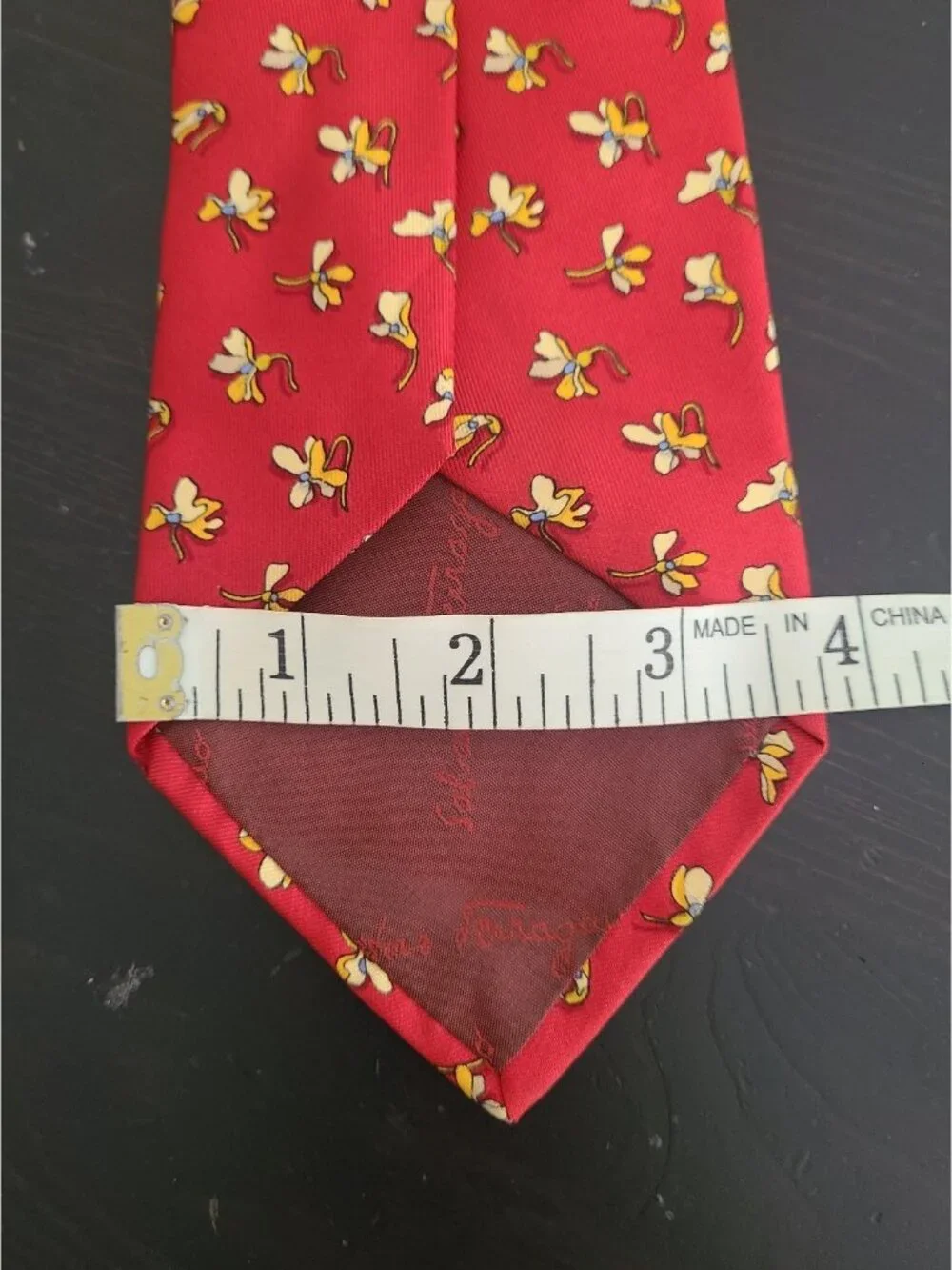 SALVATORE FERRAGAMO Men’s Tie Red Floral